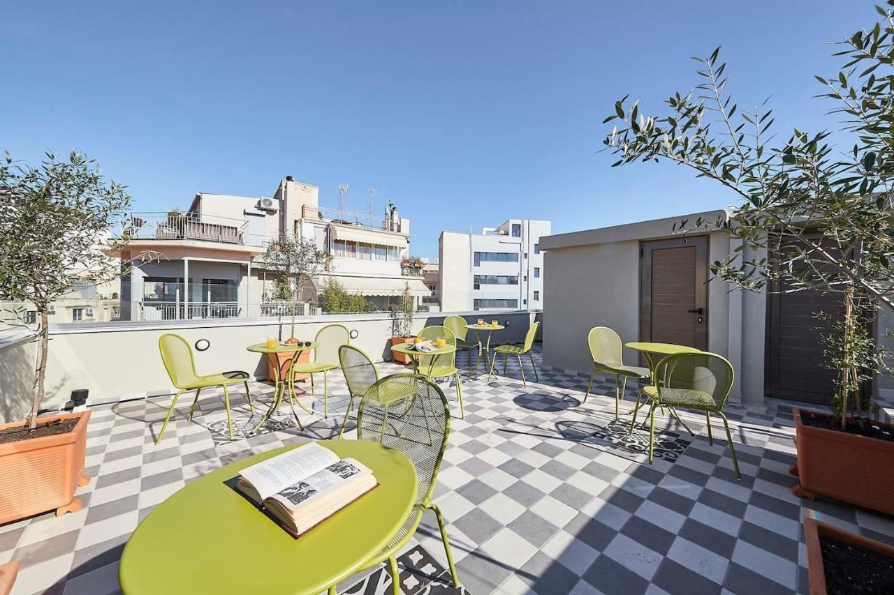 Spacious Suite W. Huge Balcony + Acropolis View Athens Exterior photo